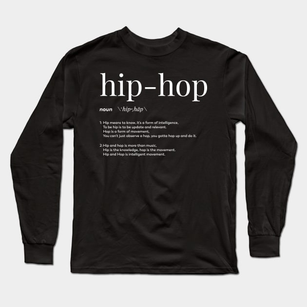 Hip-Hop Lives Long Sleeve T-Shirt by Skush™